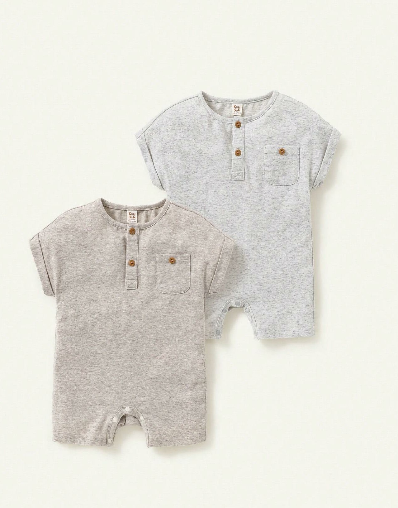 rampers guziki 2-pack