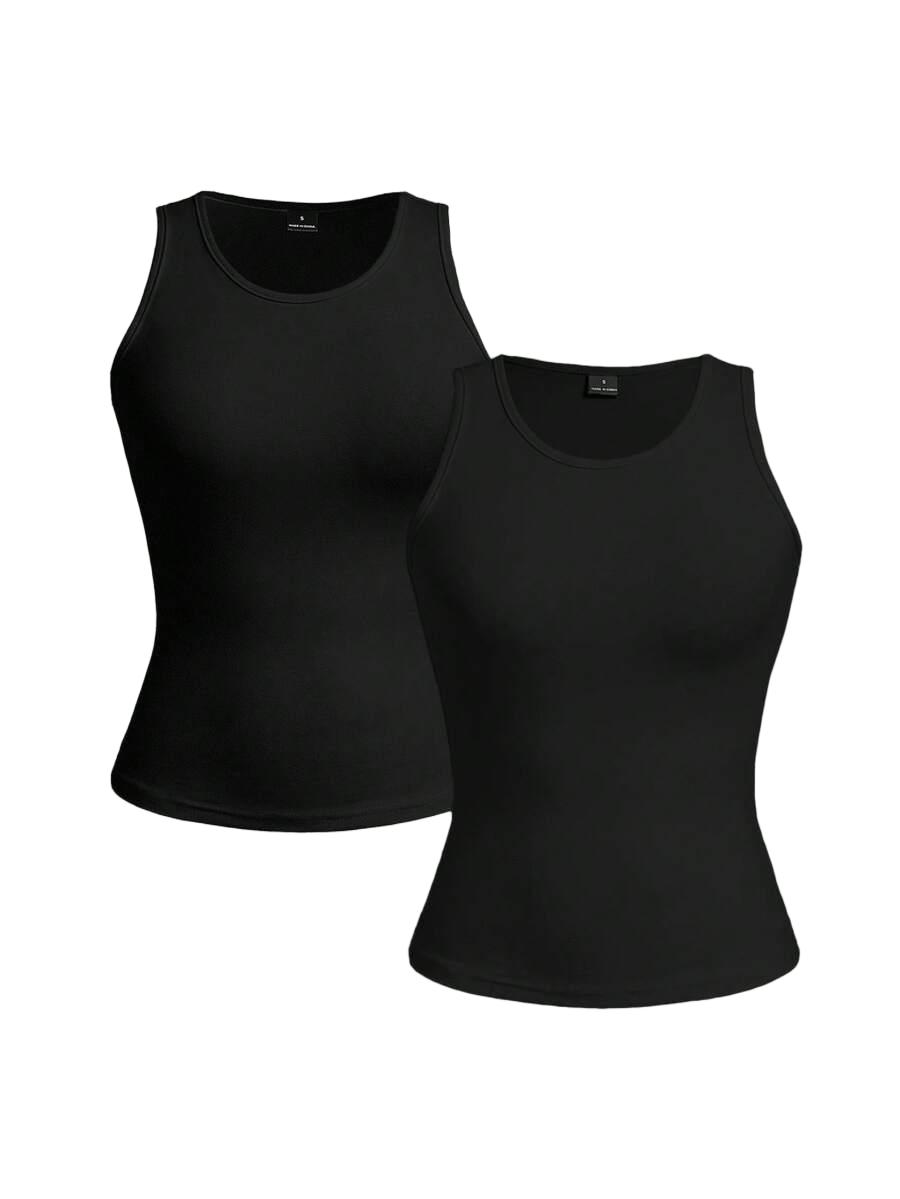 czarny top 2-pack