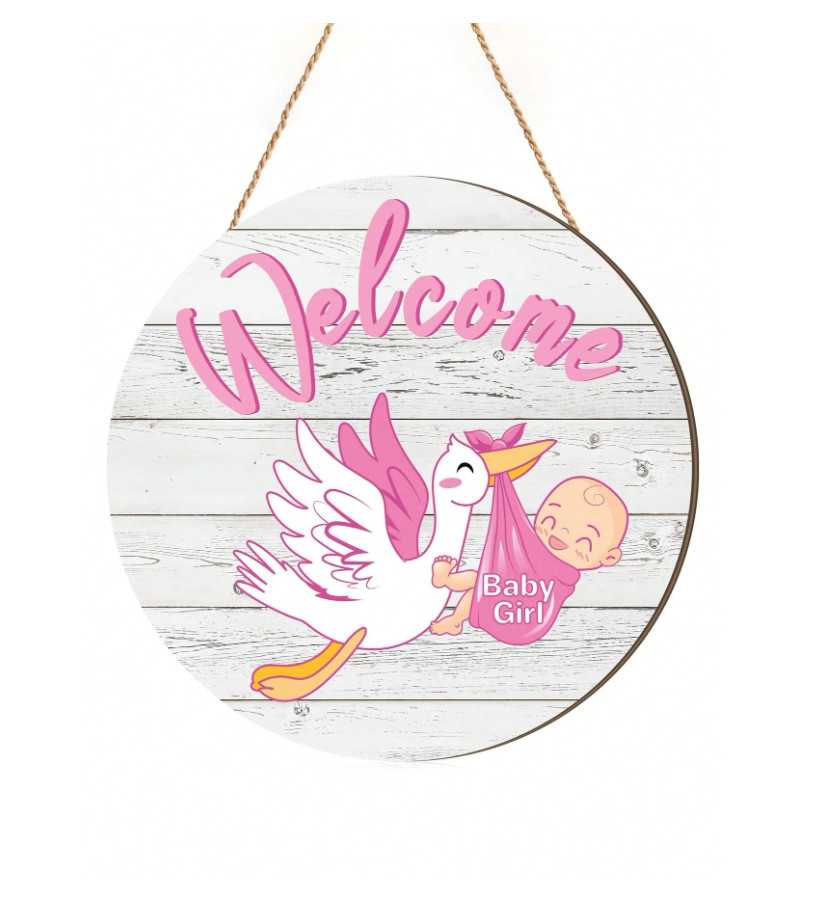 ZAWIESZKA WELCOME BABY girl