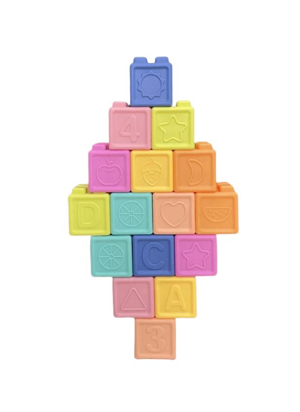 KLOCKI SENSORYCZNE 16-PACK