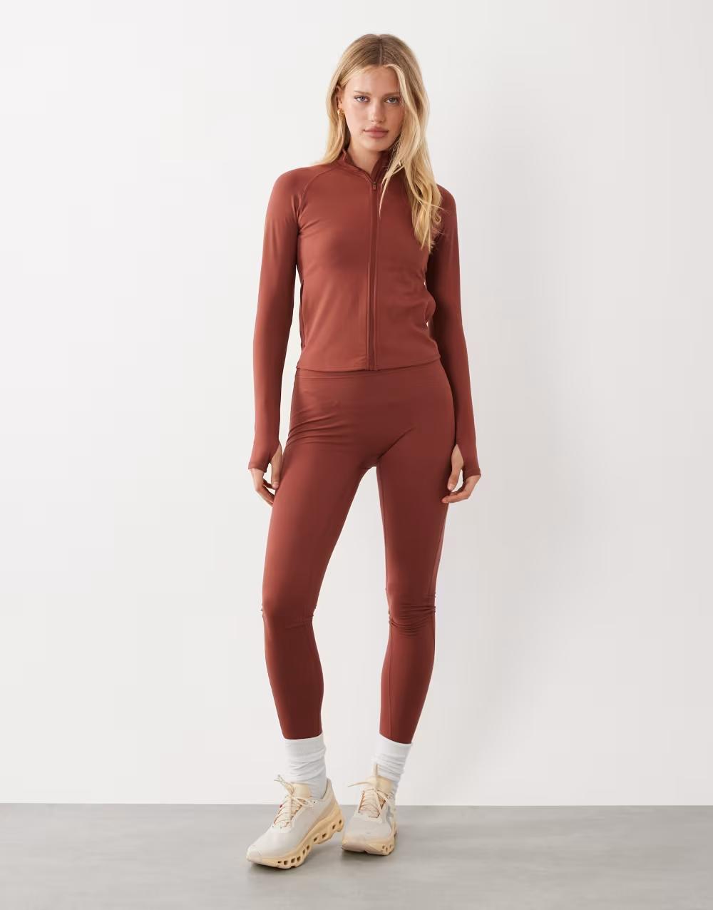 klasyczne legginsy wysoki stan