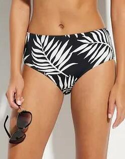 dół od bikini wzór rośliny