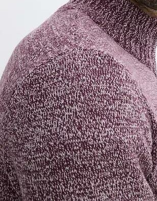 SWETER MĘSKI PLUS SIZE Z ZAMKIEM