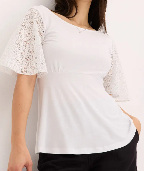 T-SHIRT Z KRÓTKIM RĘKAWEM