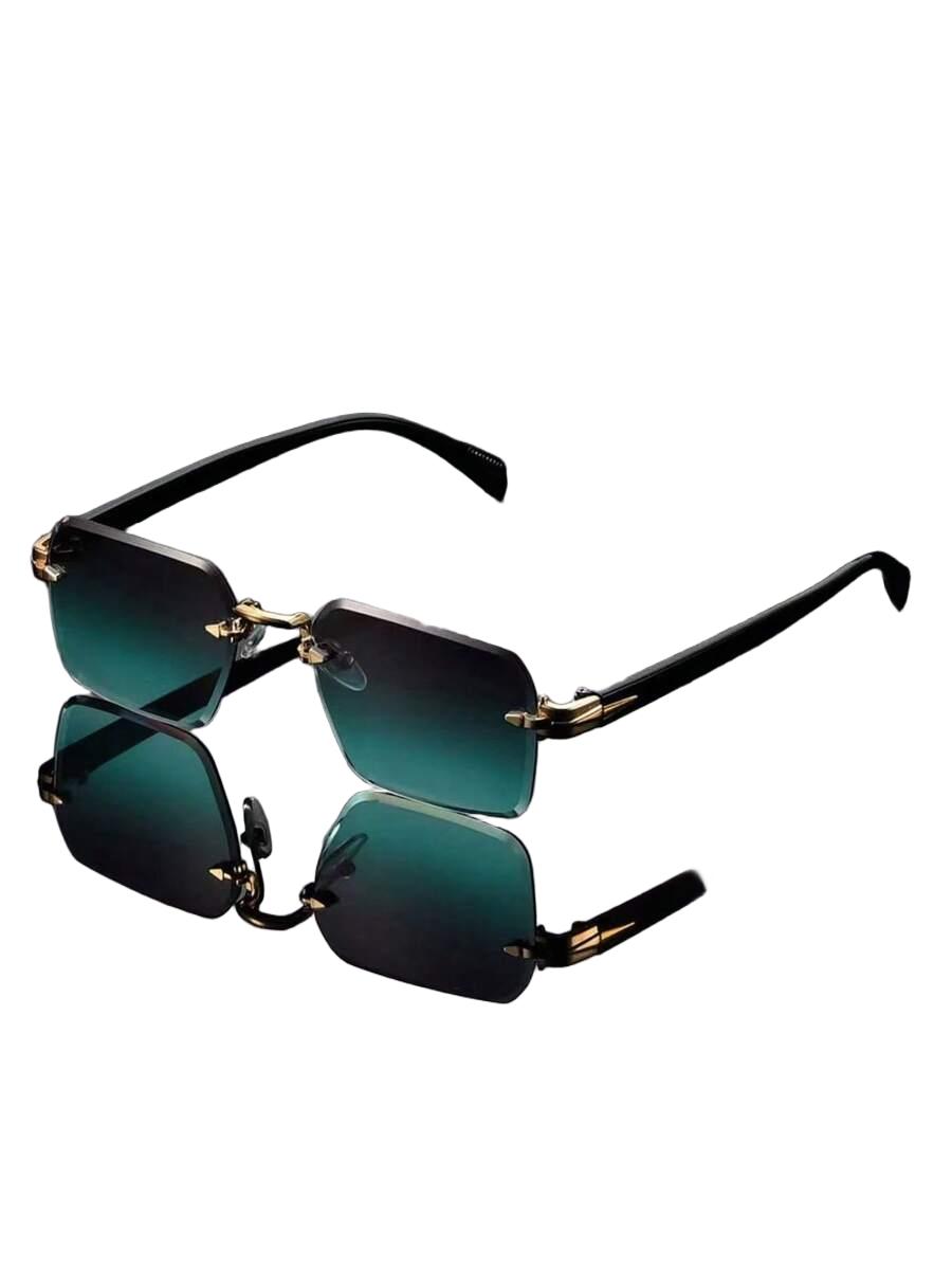 zielone okulary przeciwsłoneczne