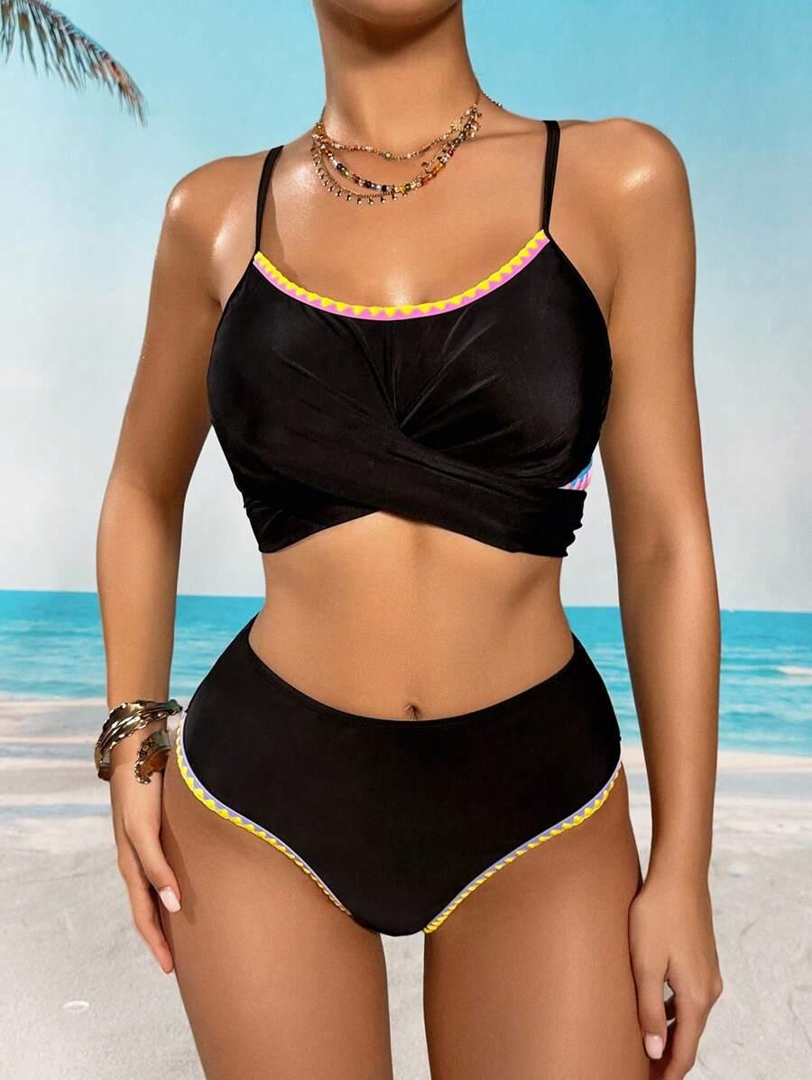 DWUCZĘŚCIOWY STRÓJ KĄPIELOWY PLUS SIZE -