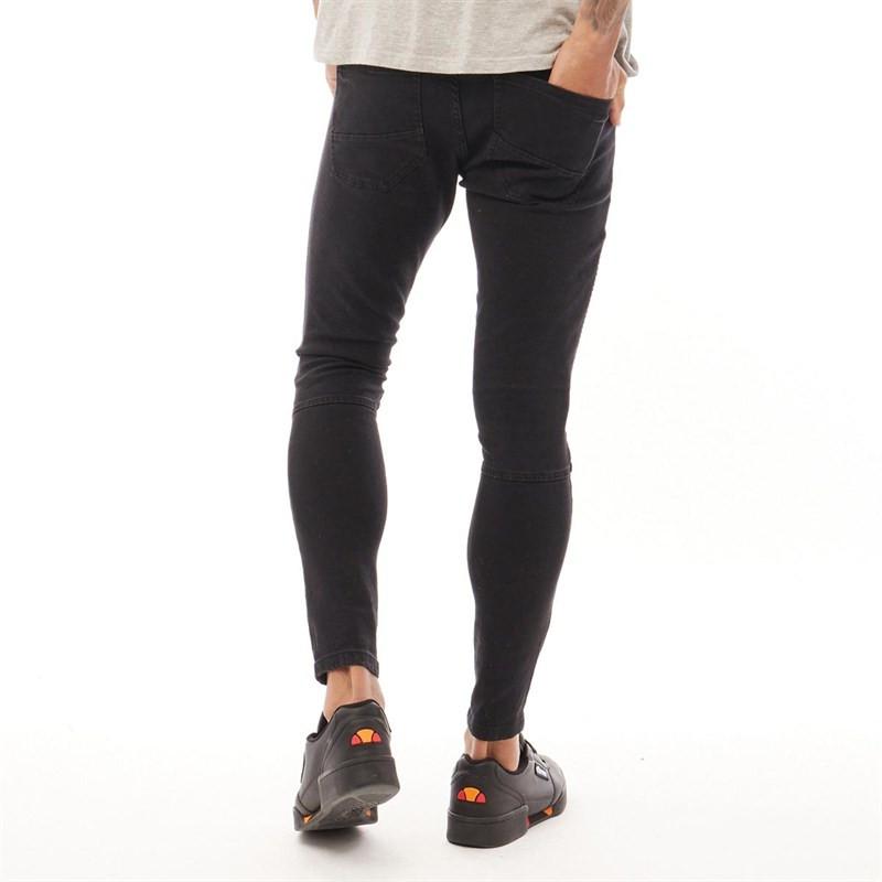 SPODNIE BIKER JEANS