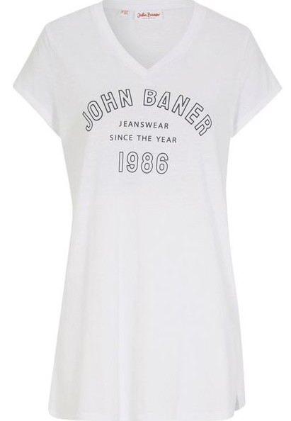 DŁUGI T-SHIRT DAMSKI