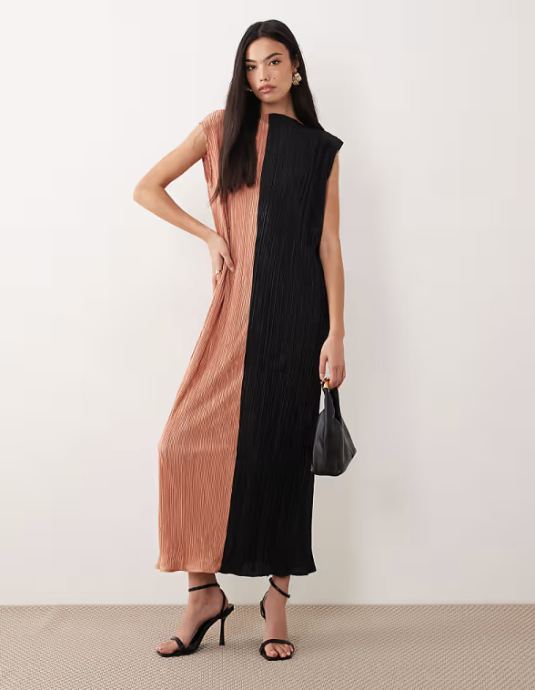 PLISOWANA MAXI SUKIENKA