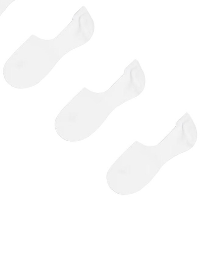 BIAŁE SKARPETKI STOPKI 3-PACK