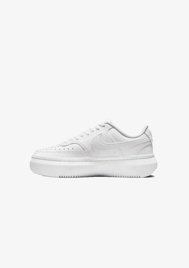 BIAŁE BUTY SKÓRA NATURALNA COURT VISION ALTA LTR DM0113-100