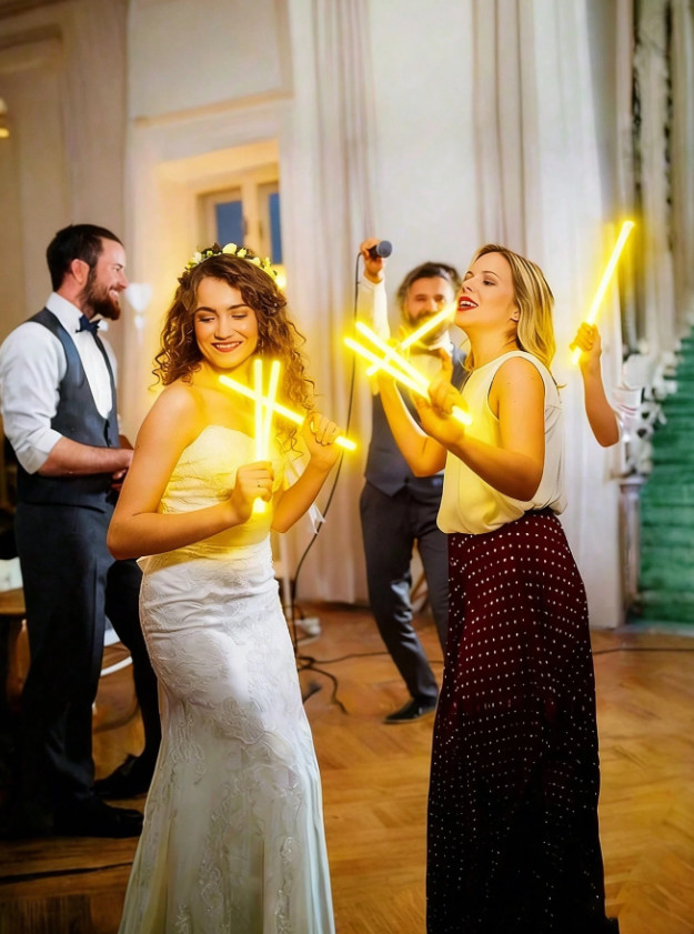 bransoletka świecąca w ciemności 50 szt