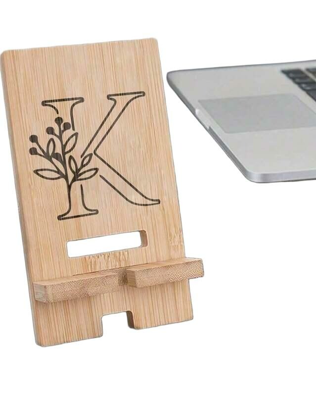 podstawka na telefon wzór litera K