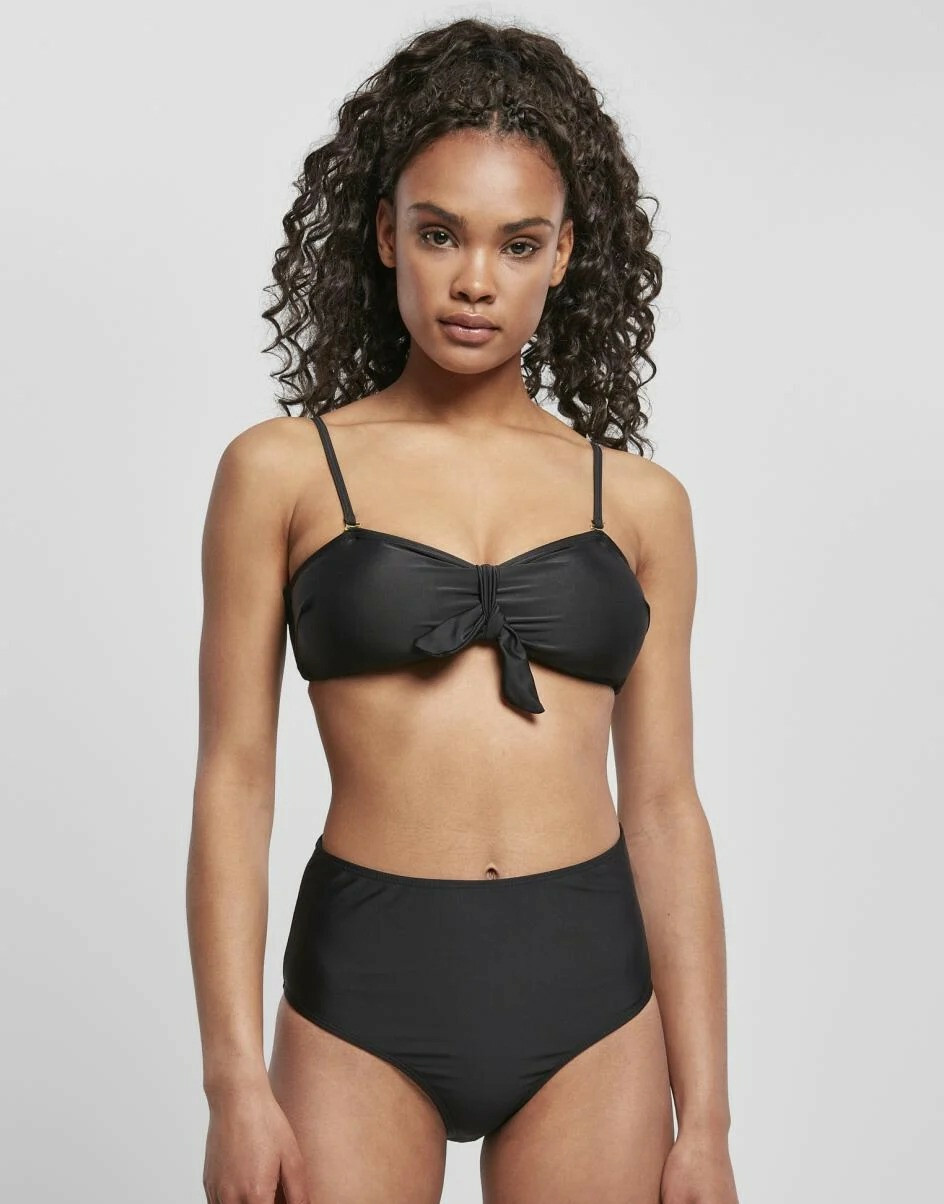 czarny komplet bikini 
