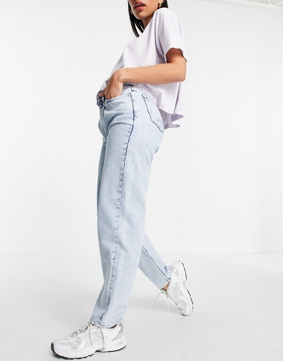 NIEBIESKIE SPODNIE JEANS