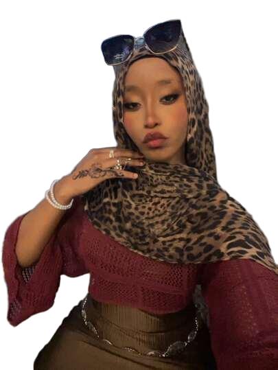 chusta animal print