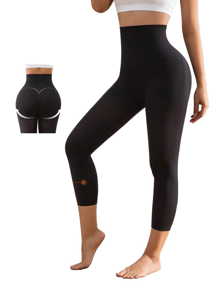 CZARNE LEGGINSY WYSOKI STAN
