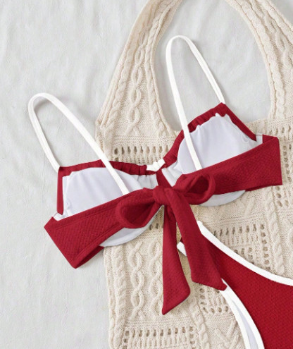GÓRA OD BIKINI WIĄZANIE