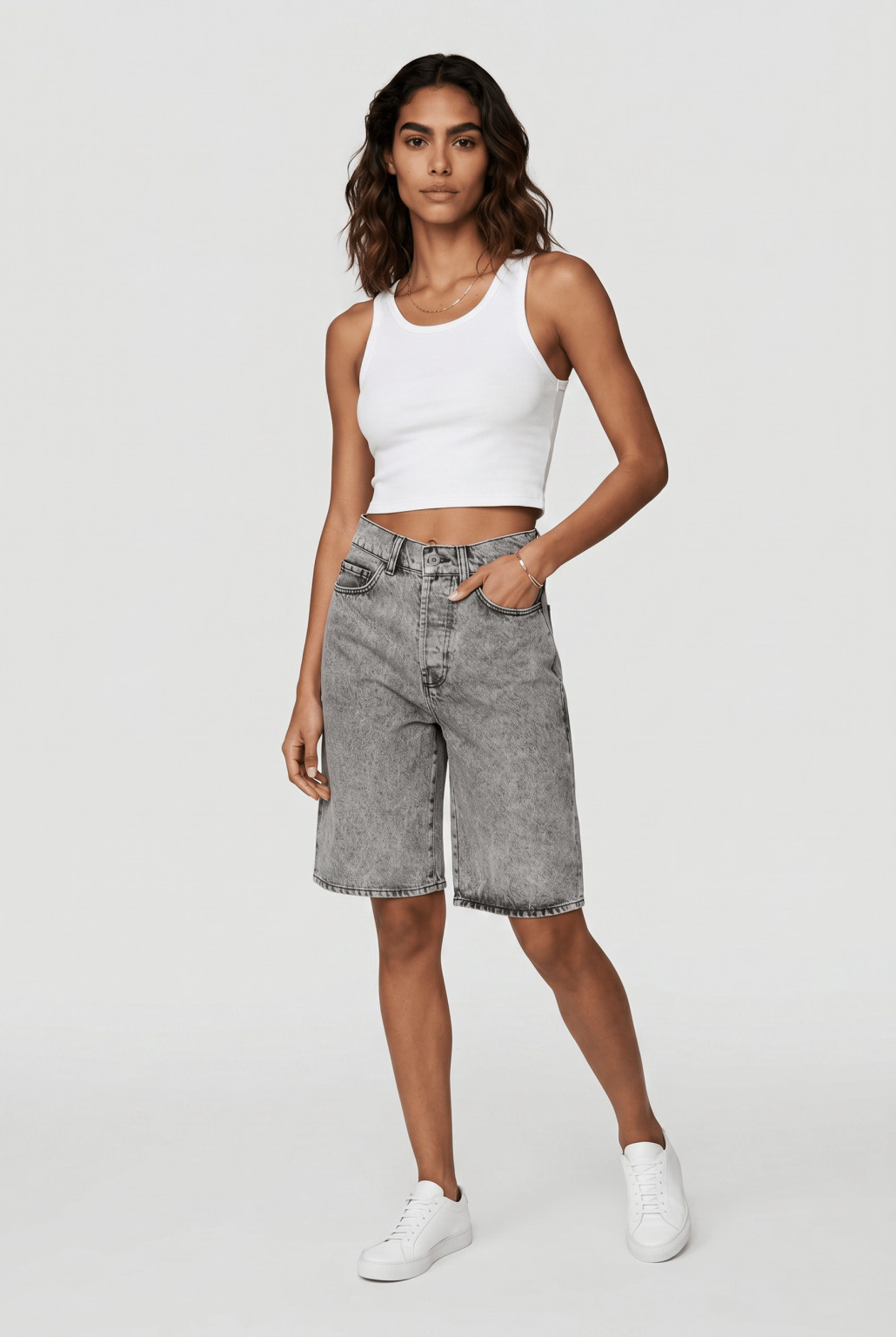 KRótkie spodenki JEANS KIESZENIE