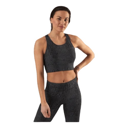 szary top sportowy print