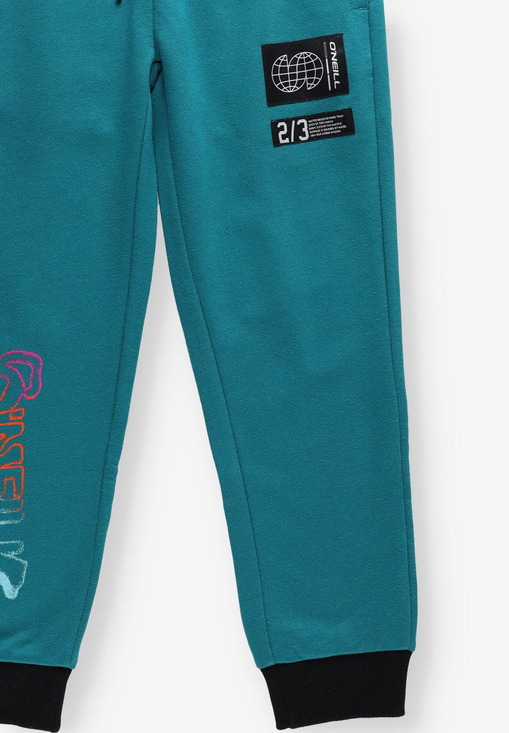 NIEBIESKIE SPODNIE DRESOWE logo 4550009-15033