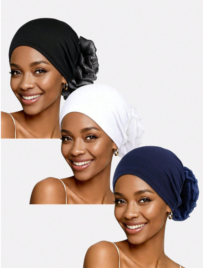 TURBAN NA GŁOWĘ 3-PACK 