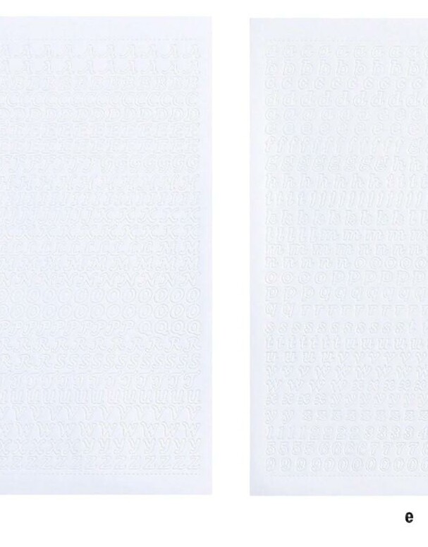 naklejki litery 2-pack