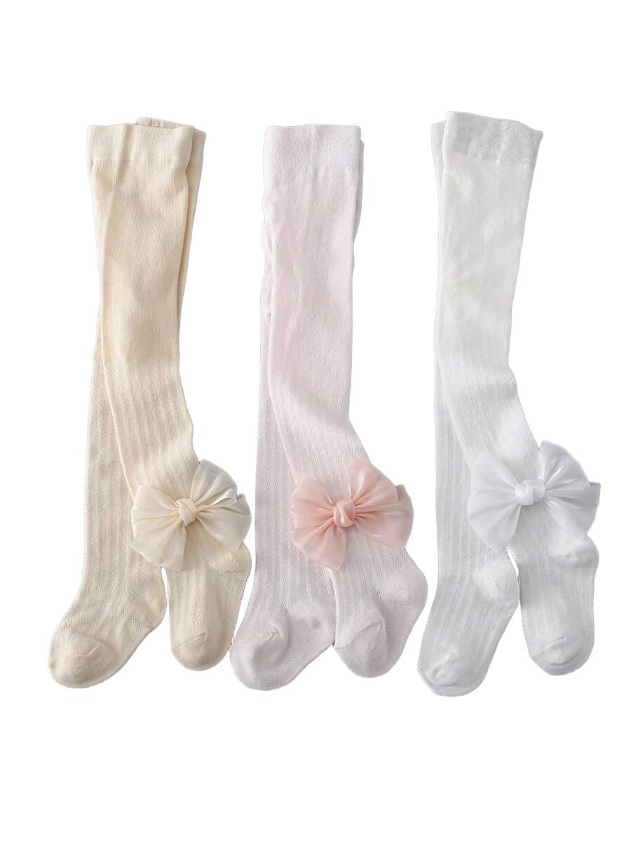 pończochy kokarda 3-pack