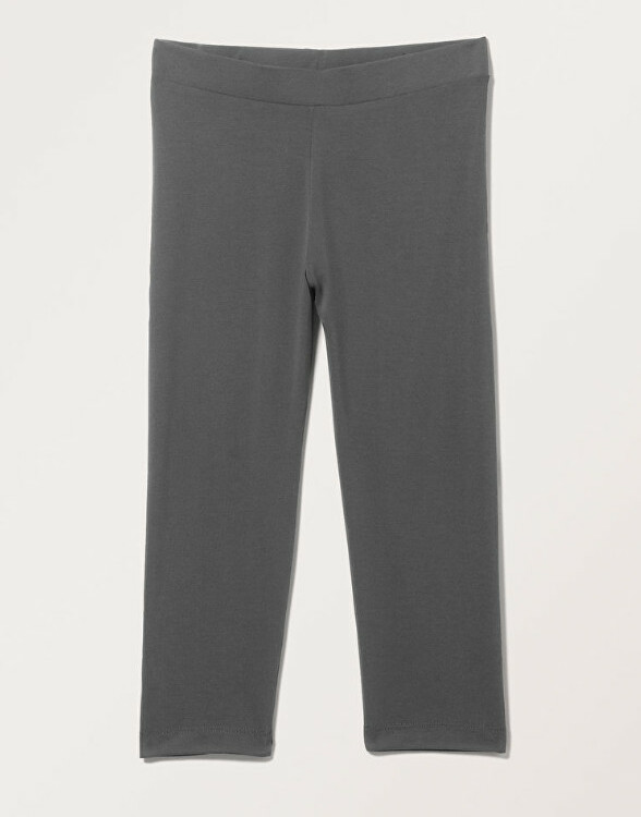 SZARE KLASYCZNE LEGGINSY 3/4