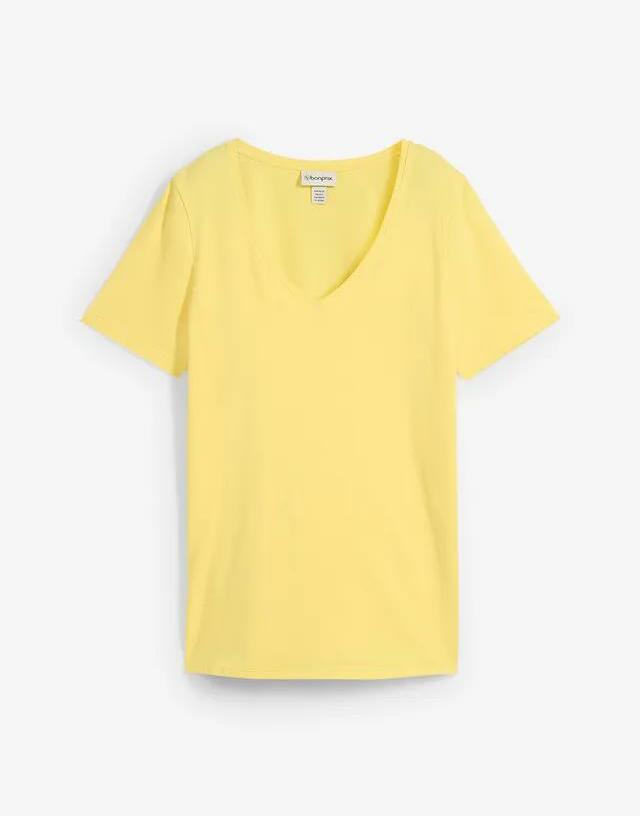 T-SHIRT DAMSKI BAWEŁNIANY OKRĄGŁY DEKOLT REGULAR