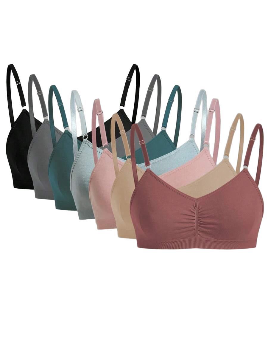 miękki biustonosz 7-pack