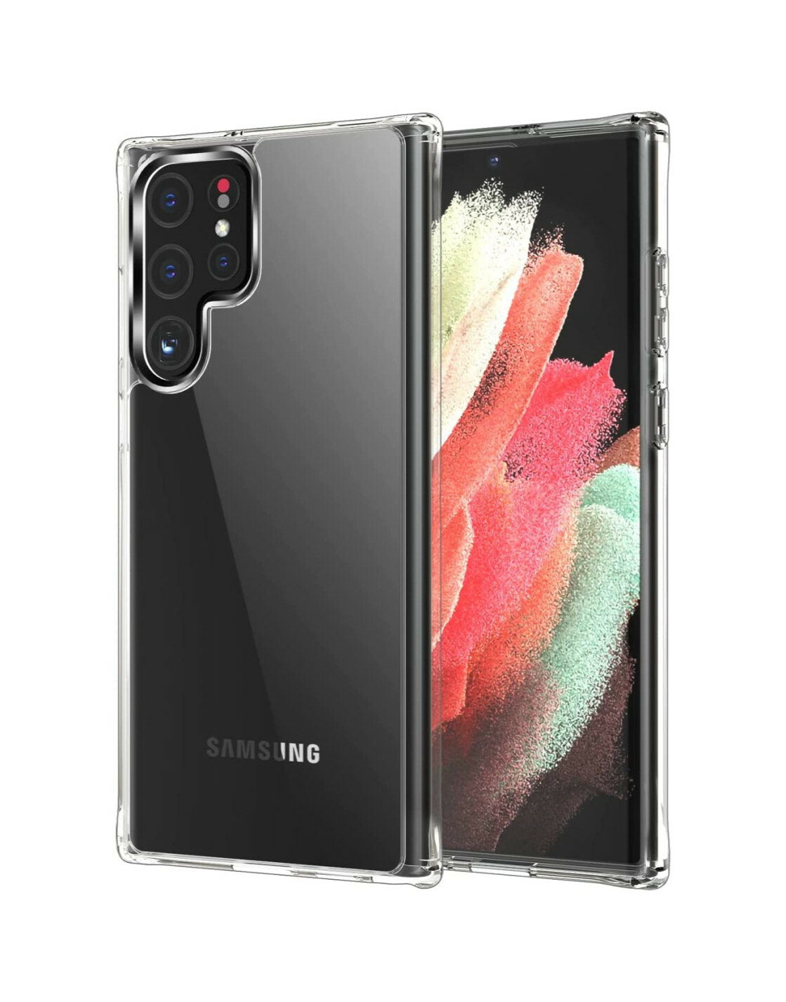 transparentne etui na telefon case samsung s22 ultra