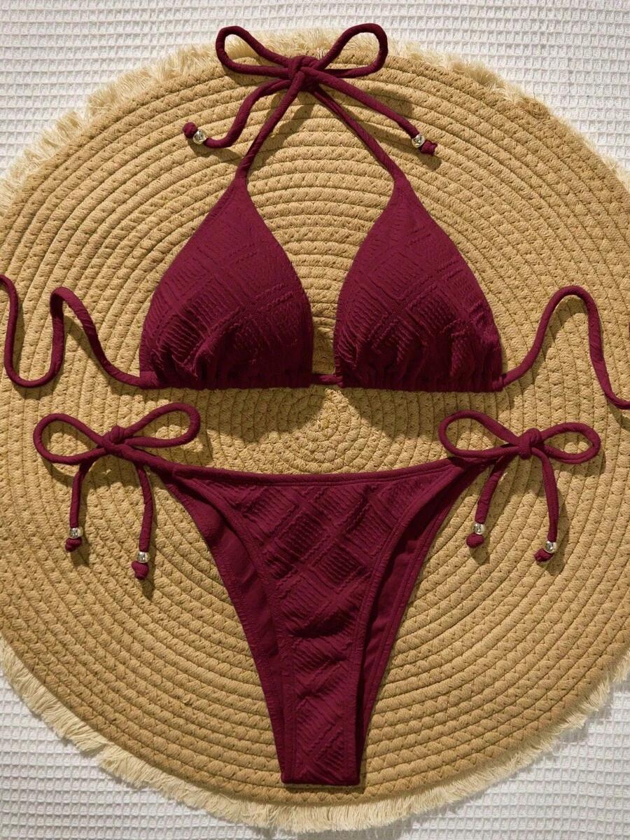 WIĄZANY KOMPLET BIKINI 