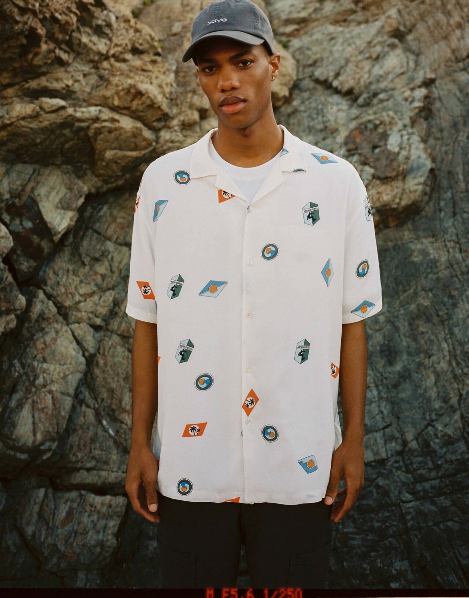 koszula krótki rękaw print casual