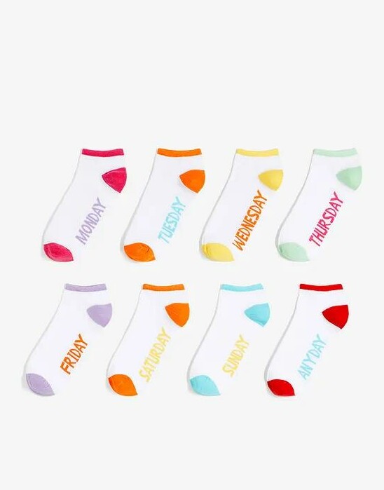 skarpetki dni tygodnia 4-pack 