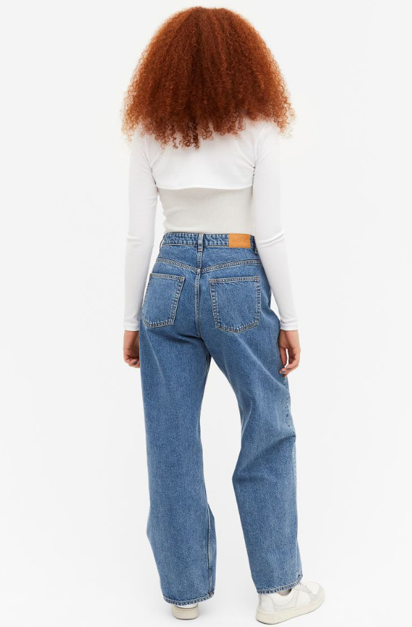 NIEBIESKIE SPODNIE JEANS