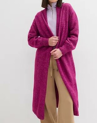 SWETER DAMSKI KARDIGAN MIDI