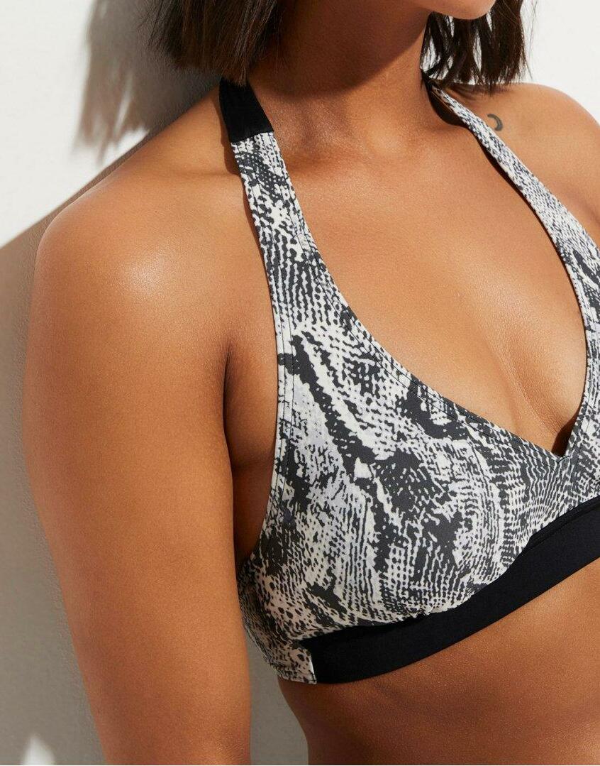 BIUSTONOSZ BIKINI Z POLIAMIDU Z RECYKLINGU