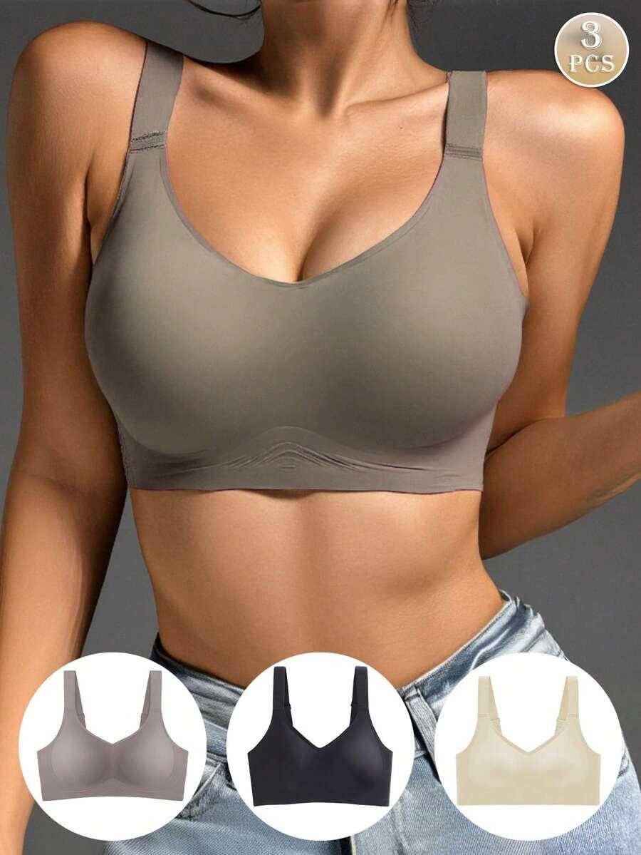 BIUSTONOSZ BEZSZWOWY 3-PACK