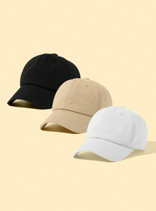 czapka z daszkiem 3-pack