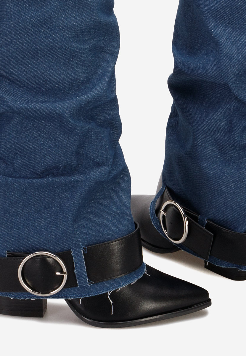 kozaki kowbojki jeans