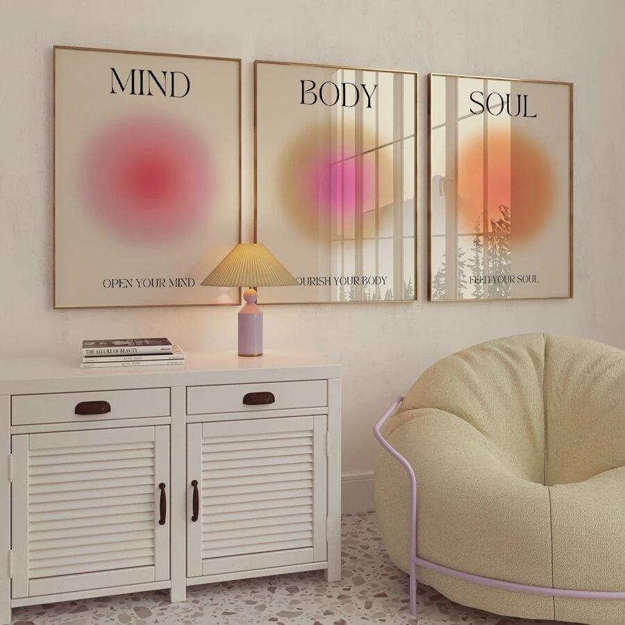 plakat na ścianę 3-pack