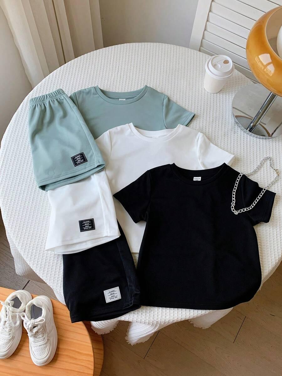 T-shirt spodenki komplet 3-pack