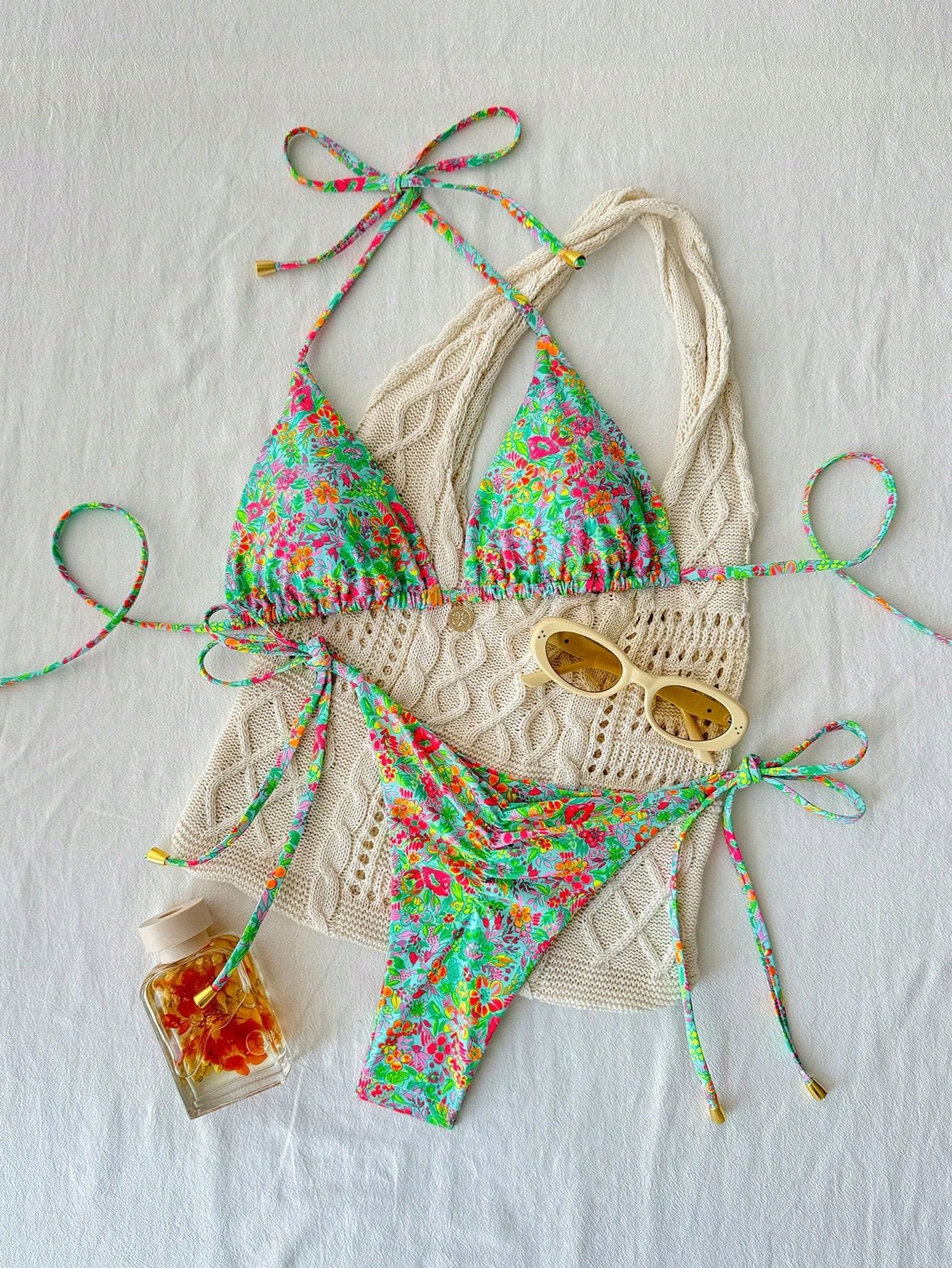 dwuczęściowy kostium kąpielowy bikini