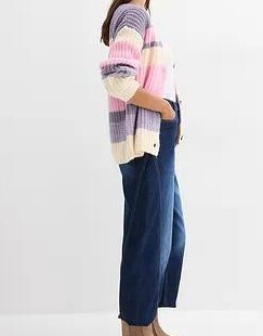 SWETER DAMSKI KARDIGAN ROZPINANY
