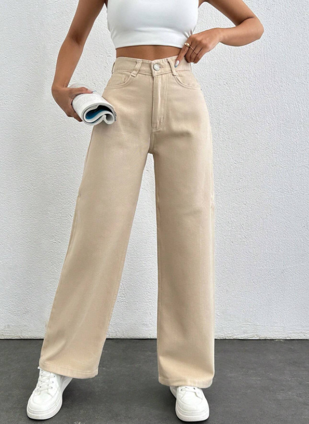 SPODNIE JEANS WYSOKI STAN