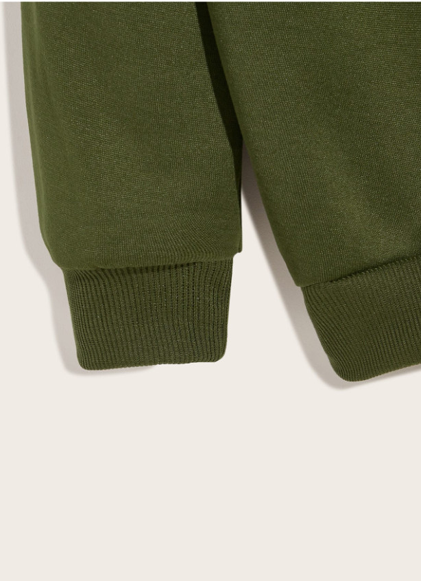 BLUZA z KAPTURem kontrast