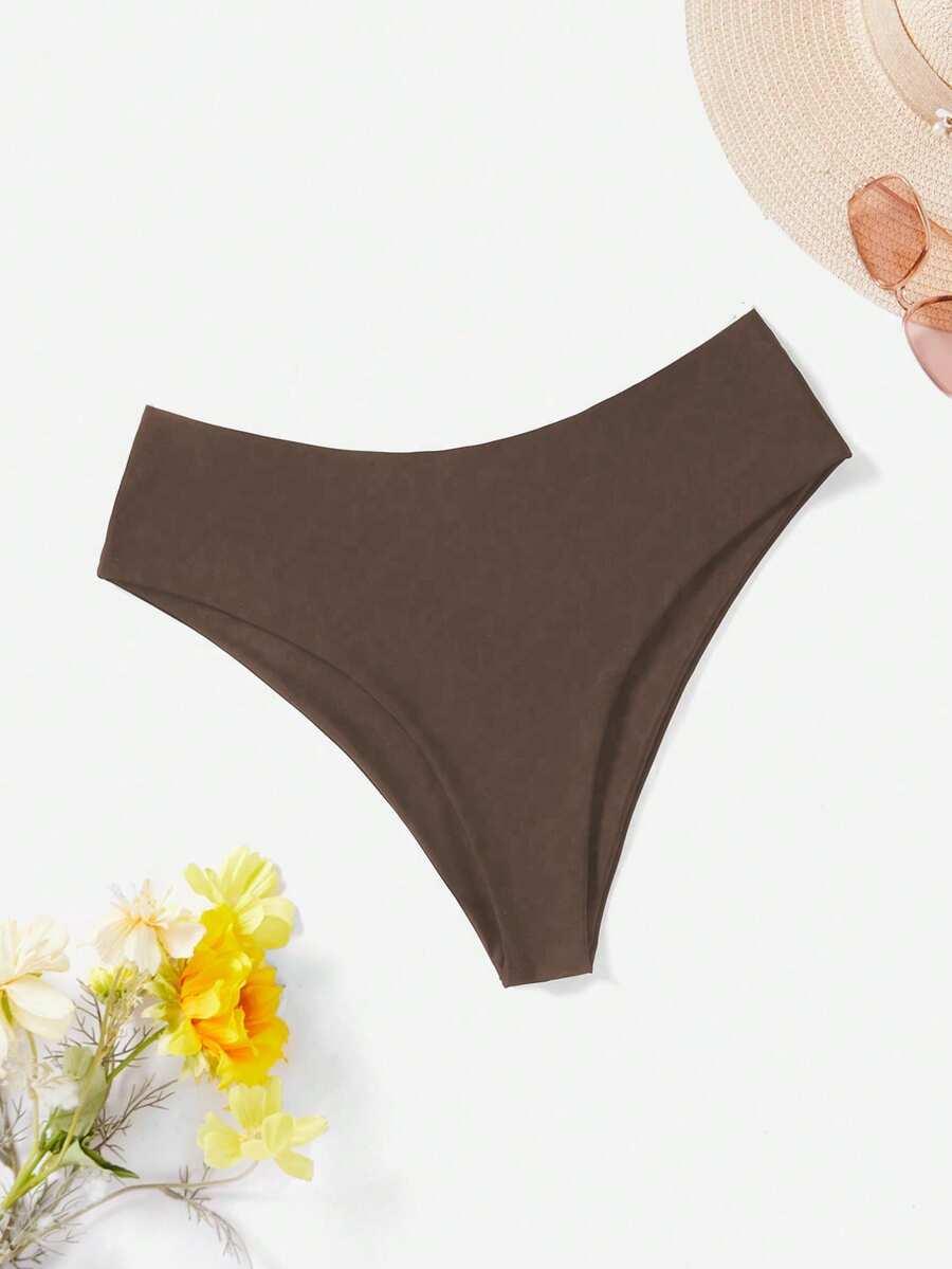 BRĄZOWY DÓŁ OD BIKINI