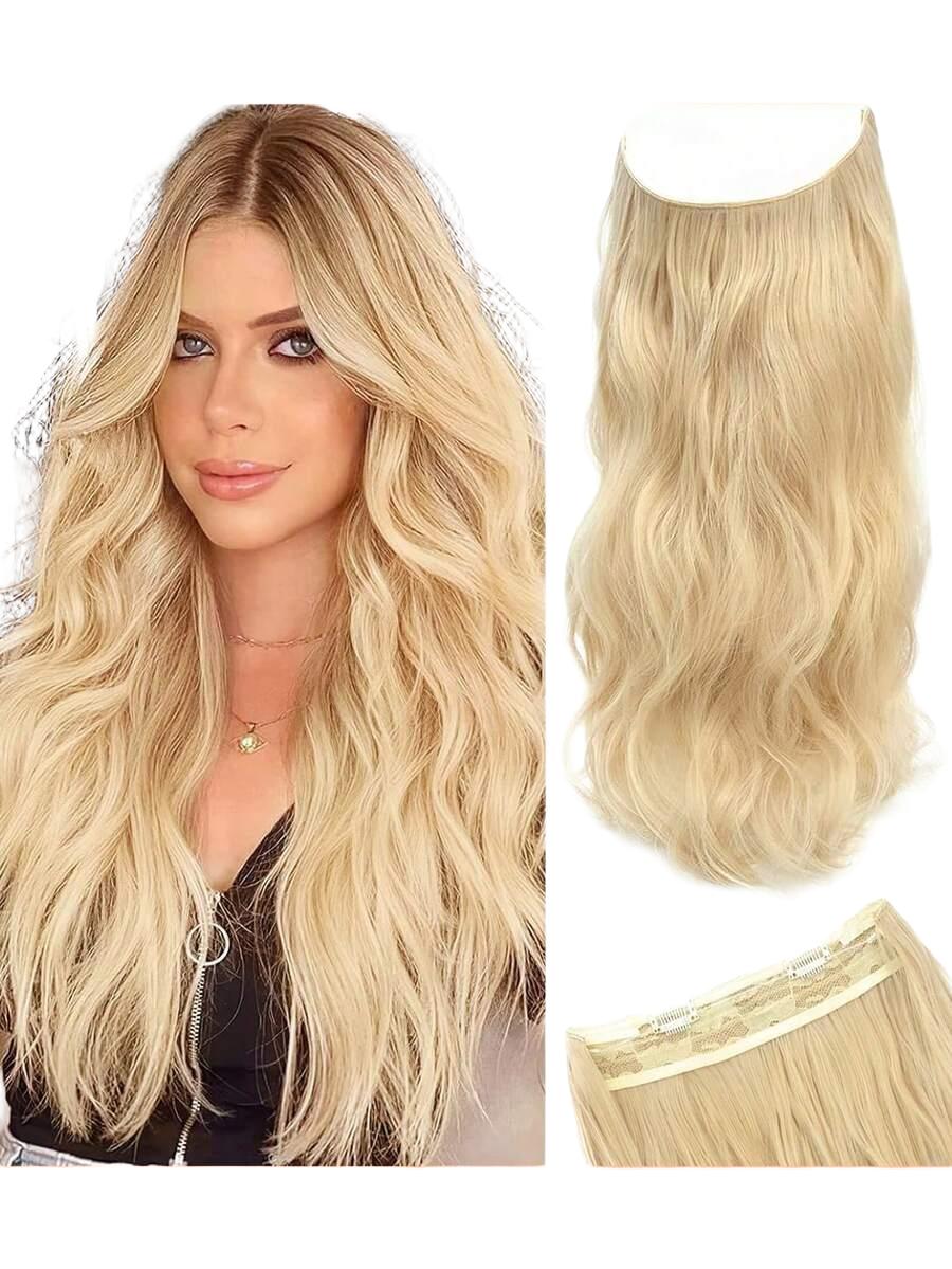 doczepiane blond włosy
