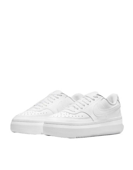 BIAŁE BUTY SKÓRA NATURALNA COURT VISION ALTA LTR DM0113-100